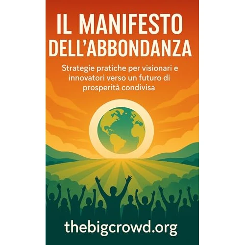Il Manifesto dell’Abbondanza: Strategie pratiche per visionari e innovatori verso un futuro di prosperità condivisa (THE BIG CROWD Vol. 4) (Italian Edition)