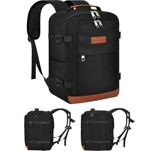 Offerta a tempo: MOCOCITO Zaino Ryanair 40x30x20,Zaino da Viaggio Espandibile 24-30L Porta PC Laptop 15.6" Bagaglio a Mano Cabina Aereo per Wizzair Vueling,Easyjet Compatto Leggero Donna Uomo Daypack Casual Lavoro - 25% da 39.99 € a 29.99 €