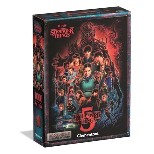 Oferta limitada: CLEMENTONI, PZL 1000 Compact Stranger Things 5, 37096 de 9.99 € a 9.99 € (ahorro 0.00%)