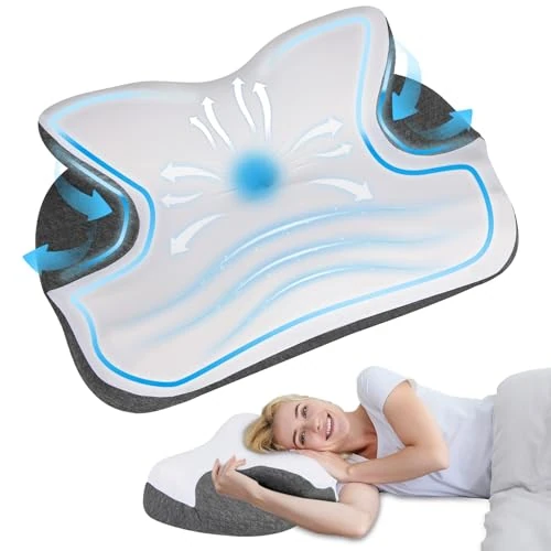 Tijdelijke aanbieding: NEWHEY Neksteunkussen van traagschuim van 37.59 EUR naar 37.59 EUR (korting 0%)