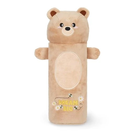 Tijdelijke aanbieding: Legami - Super zacht etui, motief: Teddy Bear, zacht etui, karton om in te kleuren, 100% polyester, Super Soft Pencil Case van 11.95 € naar 11.95 € (0.00% korting)