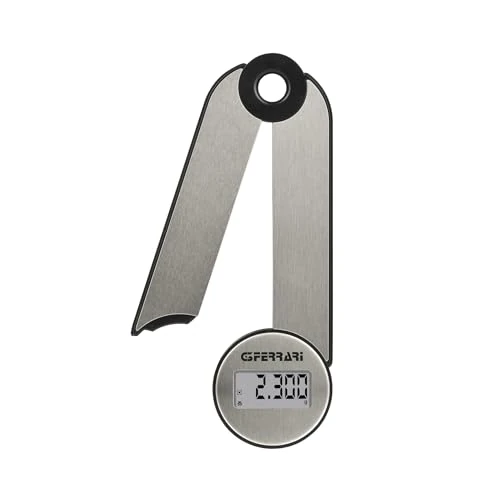 Tijdelijke aanbieding: G3 Ferrari Vittoria G20171 Digitale keukenweegschaal, roestvrij stalen plaat, hoge precisie, tarra-functie, inklapbaar, ruimtebesparend, grijs van 20.50 € naar 20.50 € (0.00% korting)