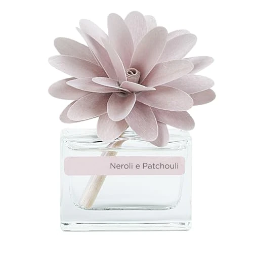 Offerta a tempo: MUHA' | Profumatore Flower Diffuser, Neroli e Patchouli, 30 ml | Profumatore per AmbientiDiffusore Ambienti con Fiore in Legno di Betulla - 0.00% da 14.90 € a 14.90 €