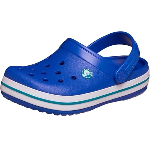 Offerta a tempo: Crocs Crocband Clog, Blue Bolt/Turbo Teal, 12 UK Bambino, Blue Bolt Turbo Teal, 29/30 EU - 6% da 31.99 € a 29.96 €