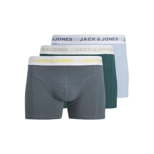 Oferta limitada: JACK & JONES Jacdean Solid Trunks 3 Pack, Resistente al Agua, M de 14.05 € a 14.05 € (ahorro 0.00%)
