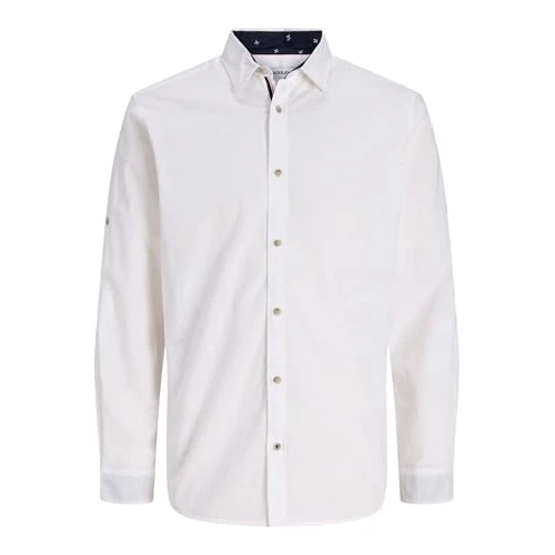 Offre limitée : JACK & JONES Ls Jjhenry Slub Detail T-Shirt Taille L, Blanc éclatant, XS Hommes de 20.25 € à 20.25 € (0.00% de remise)