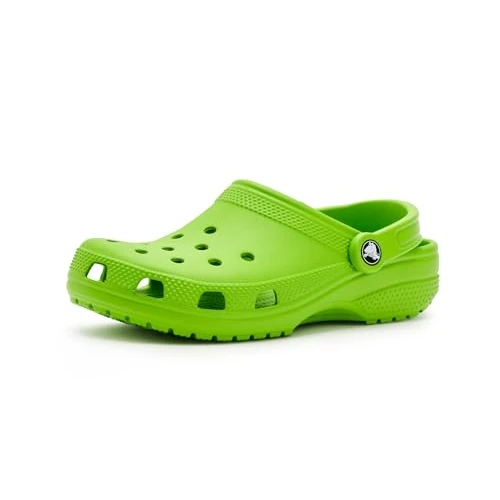 Offerta a tempo: Crocs Zoccolo Classico Verde, 1 UK, Crocs Verde, 32/33 EU - 46% da 39.99 € a 21.45 €