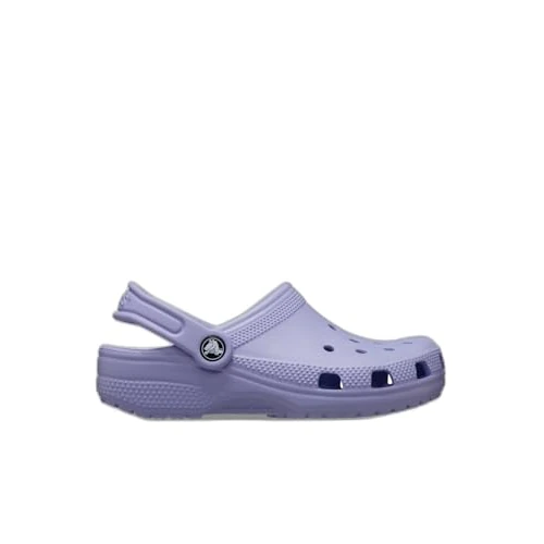 Oferta limitada: Crocs Classic Zueco, Morado, Niño Pequeño, EU 19-20 | Zueco Croslite ligero; orificios de ventilación; correa de talón giratoria; fácil de limpiar; comodidad Crocs icónica de 34.99 € a 22.37 € (ahorro 36%)