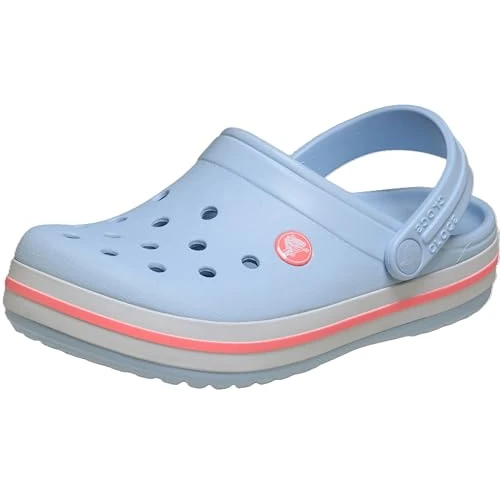 Offerta a tempo: Crocs Crocband Clog, Blue Frost/Guava, 7 UK Bambino, Guava Blu Gelo, 7 UK Child - 54% da 39.99 € a 18.27 €