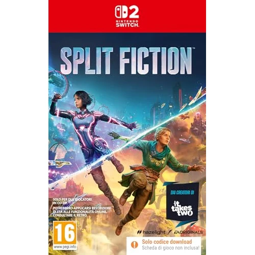 Tijdelijke aanbieding: Split Fiction Switch 2, code inbegrepen, videogames, Italiaans van 44.03 € naar 44.03 € (0.00% korting)