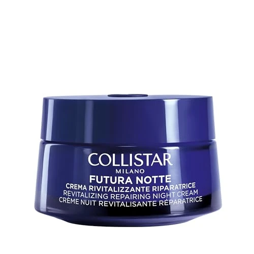 Limited offer: Collistar Futura Revitalising Night Cream for Face, Regenerating Night Cream for Mature Skin, Brightening, Nourishing, Silicone-Free, Dermatologically Tested, 50 ml from 71.00 EUR to 38.99 EUR (save 45%)
