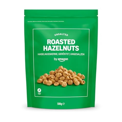 Offerta a tempo: by Amazon Nocciole Tostate, 500g - 4% da 11.39 € a 10.91 €