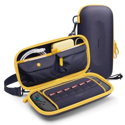 Offerta a tempo: Spigen Custodia Nano Pop Pro Borsa da Viaggio Compatibile con Nintendo Switch 2 2025 - Blueberry Navy - 0.00% da 7.80 € a 7.80 €