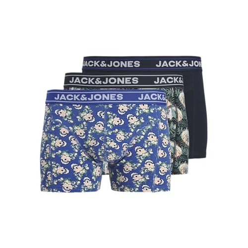 Zeitlich begrenztes Angebot: JACK & JONES Jackingston Skull Trunks 3 Pack von 29.99 € auf 15.12 € (50% Rabatt)