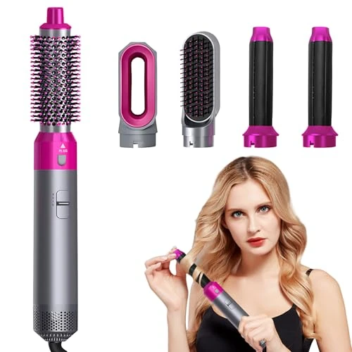 Offre limitee: Hair Styler 5 en 1 - Air Styler avec Seche Cheveux, Brosse Soufflante, Fer a Boucler, Thermal Brush, Brosse Lissante Seche pour Lisser, Donner Du Volume, Boucler, Sécher de 39.99 EUR a 39.99 EUR (economie 0%)
