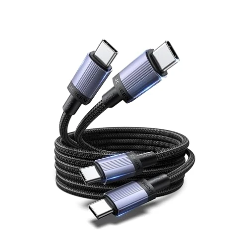 Offerta a tempo: UGREEN Confezione Doppia Cavo USB C 240W Ricarica Rapida (3M) - 15% da 23.99 € a 20.38 €