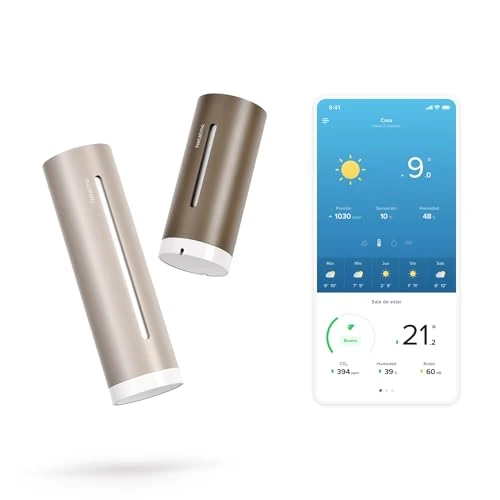Offre limitée : Netatmo Station Météo ORIGINAL 2e génération | Intérieur & Extérieur | Température, Humidité, Qualité de l'air, UV, Pollens, Prévisions météo | Compatible Apple, Alexa, Google - Sable - NWS-S-EC de 169.99 € à 169.99 € (0.00% de remise)
