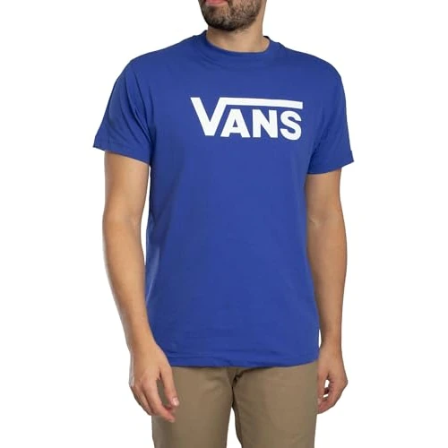 Offerta a tempo: Vans Uomo T-Shirt con Logo Classico, Royal Cobalt, S - 35% da 30.00 € a 19.64 €