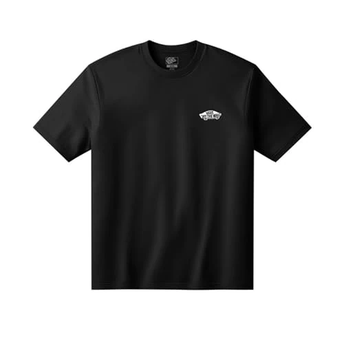 Oferta limitada: Vans Hombre Camiseta con Logotipo En La Espalda De Doble Estándar, Black/White, XL de 26.95 € a 20.95 € (ahorro 22%)