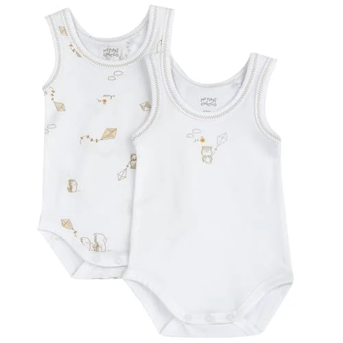 Oferta limitada: Chicco Set de 2 Bodies Sin Mangas Bebé-Niños con Estampado 261 de 14.99 € a 14.99 € (ahorro 0.00%)
