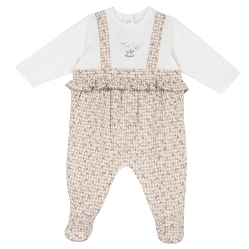 Offerta a tempo: Chicco, Tutina Neonato e Neonata in Morbido Cotone, con Comoda Apertura, Ideale per Primavera ed Estate, Abbigliamento Bambina e Bambino, Designed in Italy - 0.00% da 22.99 € a 22.99 €