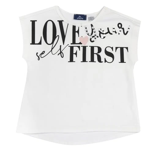 Offerta a tempo: Chicco, T-Shirt Bambina, Maglietta a Maniche Corte in Morbido Cotone, Abbigliamento Bambina, Designed in Italy - 5% da 9.34 € a 8.87 €