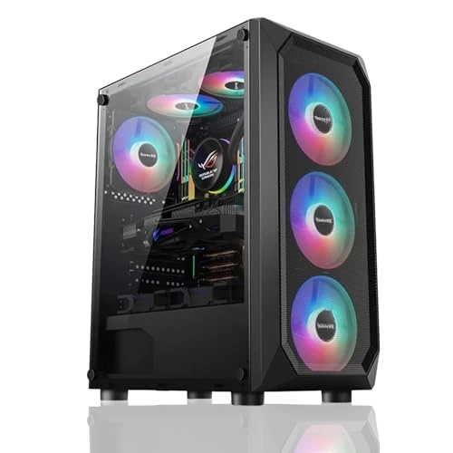 Offre limitée : Gaming PC Ryzen 5 4500, GeForce RTX 3060, B450, 8GB 3200MHz DDR4 RAM, 500GB NVMe SSD, P550W, 5 RGB Fans, WiFi, Puissant PC de Jeu et de création de 729.00 € à 729.00 € (0.00% de remise)