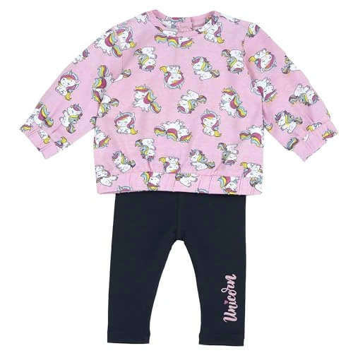 Offerta a tempo: Chicco Bimba 0-24 Completo con T-shirt e Pantaloni | in morbido tessuto e impreziosito da un grazioso colletto 261 - 8% da 20.79 € a 19.20 €