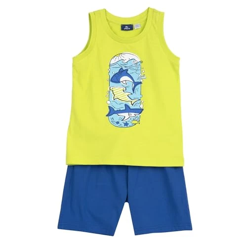 Offerta a tempo: Chicco Completo con Canottiera e Pantaloncini Bambini e ragazzi con Stampa di Colorate Grafiche 261 - 22% da 17.92 € a 13.99 €