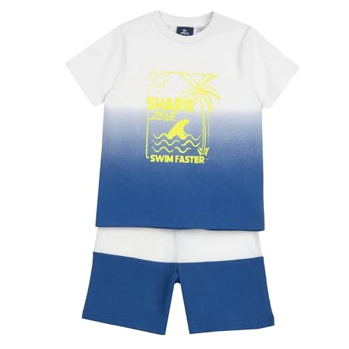 Limited-time offer: Chicco T-Shirt and Shorts Set, Medium Blue, 18 Months from 14.92 £ to 14.92 £ (save 0.00%)