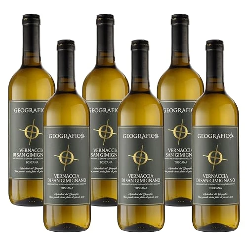 Offerta a tempo: Agricoltori del Geografico Vernaccia di San Gimignano Docg – Cartone da 6 x 750 ML - 0% da 37.29 € a 37.29 €