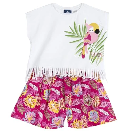 Offerta a tempo: Chicco, Completo Bambina con T-shirt e Pantaloncini, Abbigliamento Neonata e Bambina, Designed in Italy - 0.00% da 17.45 € a 17.45 €