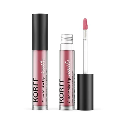 Offerta a tempo: Korff Comfort Lip Gloss, con Acido Ialuronico e Vitamina E, Idratante e Volumizzante. Tonalità 03 Petal, 4 ml - 49% da 21.90 € a 11.10 €