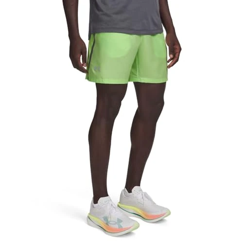 Offerta a tempo: Men's Launch 7'' Shorts Lime/Castlerock/Reflective XXL XXL - 40% da 40.00 € a 23.99 €
