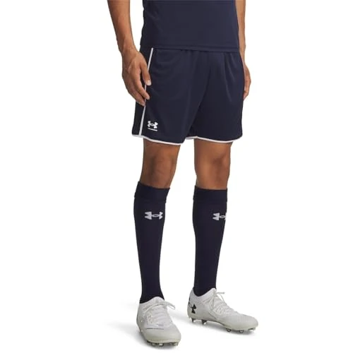 Offerta a tempo: Under Armour UA M Challenger Train - Pantaloncini Blu Notte/Bianco - XXL - 13% da 28.00 € a 24.36 €