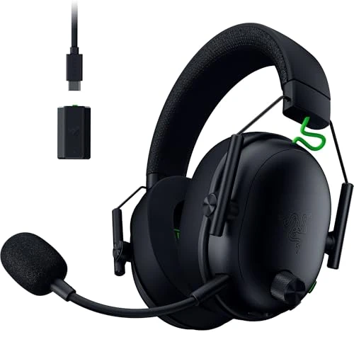 Razer BlackShark V3 Xbox S|X - Auriculares inalámbricos para Deportes electrónicos - Controlador Triforce de 50mm - Micrófono de Desmontable - HyperSpeed 2,4 GHz y Bluetooth - Xbox/PC | Negro