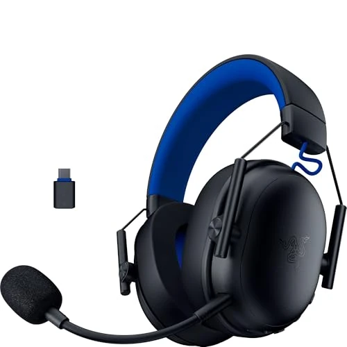Offre limitée : Razer BlackShark V3 X HyperSpeed for PlayStation - Casque Esport sans Fil - Ultra-léger 270 g - Haut-parleurs Triforce 50mm - Microphone Amovible - HyperSpeed 2,4 GHz et Bluetooth - PS5/PC | Noir de 119.99 € à 79.99 € (33% de remise)