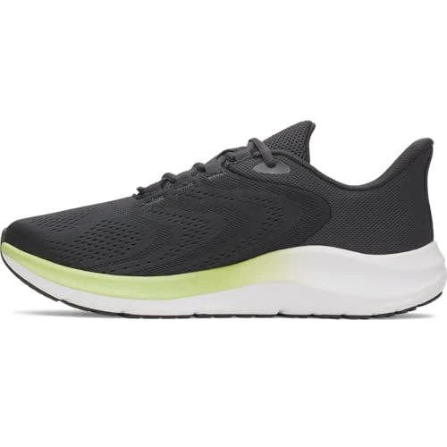Offerta a tempo: Under Armour UA Charged Pursuit 4 BL - Antracite/Lumos Lime/Castlerock - 12, Antracite Lumos Lime Castlerock, 47.5 EU - 40% da 65.00 € a 38.97 €