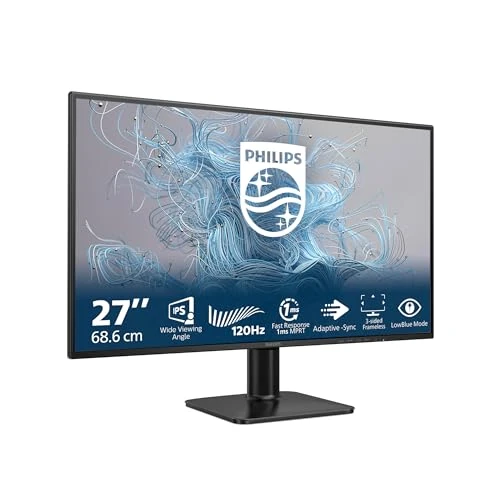 Offerta a tempo: PHILIPS Serie 1000 27E2N1110/00 Monitor PC 68,6 cm [27] 1920 x 1080 Pixel Full HD LCD Nero 27E2N1110-1000 Series - monitor a LED - 27-1920 x 1080 Full HD [1080p] @ 120 Hz - IPS - 300 cd/ - 16% da 92.00 € a 77.00 €