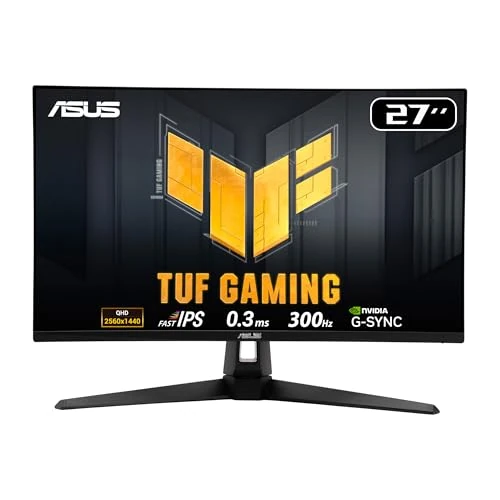 Oferta limitada: ASUS TUF Gaming VG27AQM5A Monitor Gaming de 27", QHD (2560 x 1440), 300 Hz, Fast IPS, ELMB Sync, 0.3 ms (GTG), Altavoces estéreo, 95% DCI-P3, DisplayWidget Center de 311.17 EUR a 311.17 EUR (ahorro 0%)