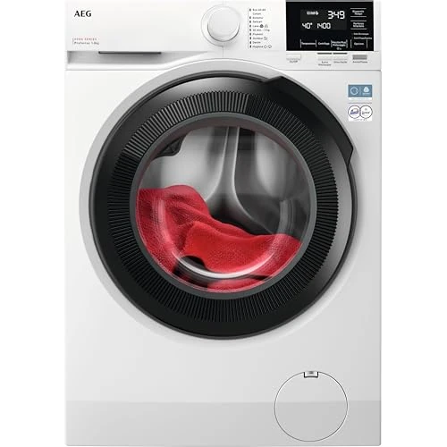 AEG LR6FG84 seria 6000 pralka ładowana od przodu, pojemność znamionowa programu ekologicznego 40°-60° (kg) kg obroty wirowania 1351 klasa efektywności energetycznej A niepołączona