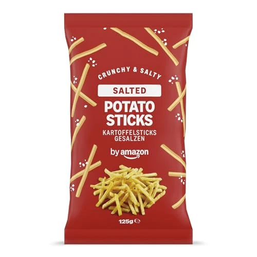 Offerta a tempo: by Amazon Bastoncini Di Patate, 125g - 19% da 1.13 € a 0.92 €