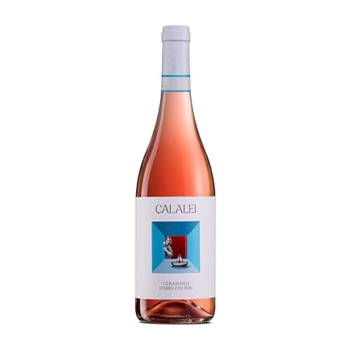 Offerta a tempo: Calalei Cerasuolo d'Abruzzo DOC - Vino Rosato dai Profumi di Rosa e Melograno, Gusto Fresco, Dissetante e Minerale - 13% Vol - Bottiglia da 750 ml - 31% da 6.46 € a 4.45 €