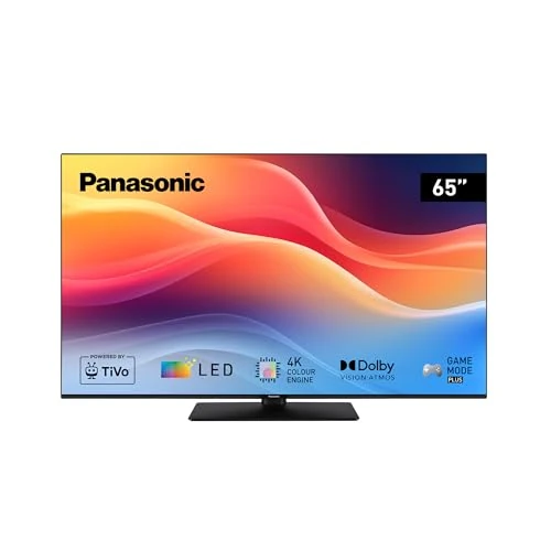 Oferta limitada: Panasonic TB-65W61AEZ, Serie W61, Smart TV LED 4K Ultra HD de 65 Pulgadas, 2025, TiVo, Dolby Vision y Atmos, Modo Juego Plus, Alexa y Control por Voz de Google, Negro de 779.00 € a 557.66 € (ahorro 28%)