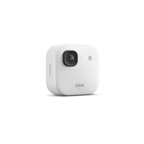Cámara exterior 2K+ Blink (última generación) — cámara de seguridad inteligente inalámbrica, resolución de vídeo 2K, se necesita módulo de sincronización, no incluido — Cámara adicional, Blanco