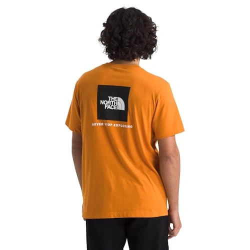 Tijdelijke aanbieding: The North Face Evolution Box Nse Regular Short Sleeve T-Shirt voor heren Dust Orange M van 32.00 € naar 32.00 € (0.00% korting)