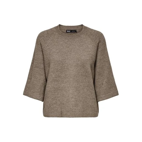 Tijdelijke aanbieding: ONLY Gebreide damestrui ONLSIMONI, caribou, XS van 29.99 EUR naar 29.99 EUR (korting 0%)