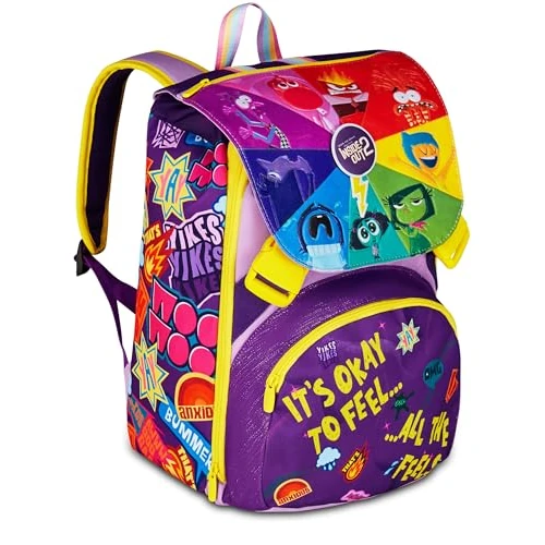 Tijdelijke aanbieding: Seven Inside Out 2 rugzak met twee uittrekbare vakken, paars, grote inhoud, voorgevormde rug, rugzak voor basisschool en middelbare school, meisjes en meisjes, Paars, Eén maat, modern van 23.10 € naar 23.10 € (0.00% korting)