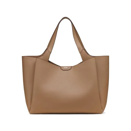 Offre limitée : DKNY Willa Tote, Sac fourre-Tout Femmes, Cappucino, L de 112.94 € à 112.94 € (0.00% de remise)
