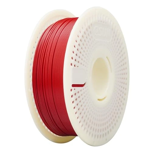 Oferta ograniczona: eSUN PLA Refill Filament and Spool Kit, bezszpulowy filament PLA 1,75 mm i usuwalny eSpool+, szpula 1 kg (2,2 LBS), szybki filament do drukarek 3D (Ognista czerwień, 1KG) z 61.39 PLN na 61.39 PLN (zniżka 0%)